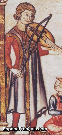 Un troubadour du XIIIe siècle.