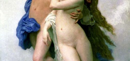 Psychè et L'Amour, par William Bouguereau (1889).