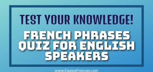 French Phrases Quiz for English Speakers #2