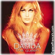 Dalida : The queen (Album cover)