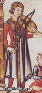 Un troubadour du XIIIe siècle. Un troubadour du XIIIe siècle.