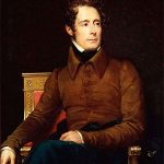 Portrait d'Alphonse de Lamartine, par François Gérard (Baron), 1831.