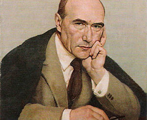 Portrait d'André Gide, par Paul Albert Laurens (1924).