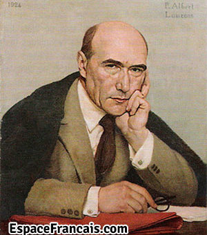 Portrait d'André Gide, par Paul Albert Laurens (1924).