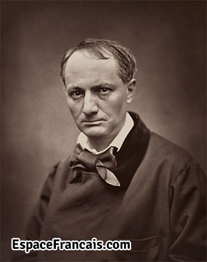 Portrait de Charles Baudelaire par Étienne Carjat, vers 1862.