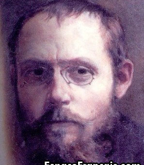 Portrait de Charles Péguy par Jean-Pierre Laurens.