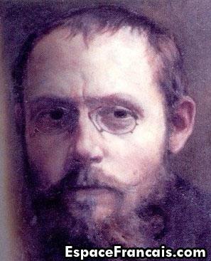 Portrait de Charles Péguy par Jean-Pierre Laurens.