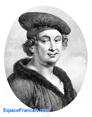 Portrait de François Villon.