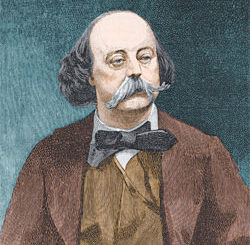 Portrait de Gustave Flaubert.