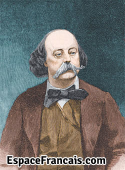 Portrait de Gustave Flaubert.