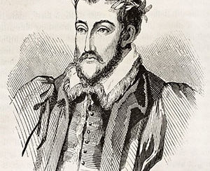 Portrait de Joachim du Bellay, poète français, (1522 – 1560). Gravure de 1854. © Bianchetti / Leemage