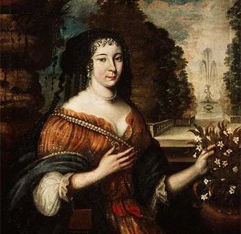 Portrait de Madeleine de Scudéry, École française (Bibliothèque municipale du Havre).
