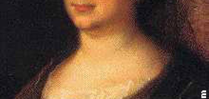 Portrait de Madame de La Fayette, réalisé en 1693 par François de Troy (1645-1730), Château de Chambord.