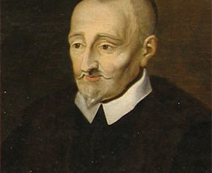 Portrait posthume de Ronsard par l'École de Blois (vers 1620), représenté de façon anachronique avec une barbichette en pointe.