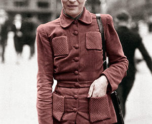 Photo de Simone de Beauvoir.
