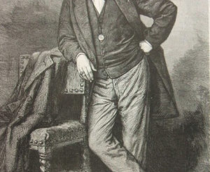 Portrait de Théophile Gautier, d'après la photographie de M. Bertall, 1869.