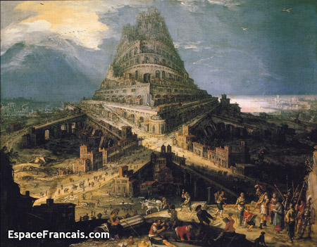 La tour de Babel, par Hendrick III van Cleve (XVIe siècle) La tour de Babel, par Hendrick III van Cleve (XVIe siècle)