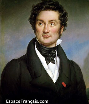 Charles Nodier par Paulin Guérin - Musée national du Château de Versailles