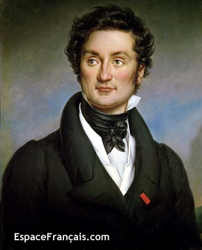 Charles Nodier par Paulin Guérin - Musée national du Château de Versailles