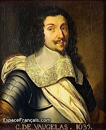Portrait de Claude Favre de Vaugelas (1635)