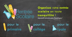 Boutique de la rentrée des classes 2013-2014 : Organisez votre rentrée scolaire en toute tranquillité ! Quelques clics, et toutes vos fournitures et vos manuels scolaires arriveront directement chez vous. Consultez aussi la liste des livres et des manuels indispensables pour une rentrée sereine.
