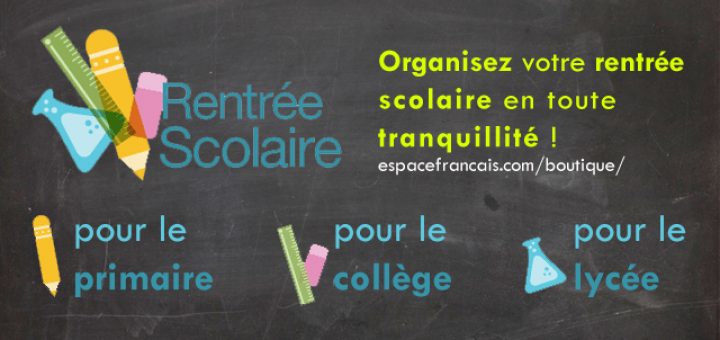 Boutique de la rentrée des classes 2013-2014 : Organisez votre rentrée scolaire en toute tranquillité ! Quelques clics, et toutes vos fournitures et vos manuels scolaires arriveront directement chez vous. Consultez aussi la liste des livres et des manuels indispensables pour une rentrée sereine.