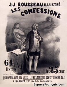 J.J. Rousseau illustré - Les Confessions. Bibliothèque nationale de France, département Estampes et photographie.