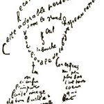 Un calligramme de Guillaume Apollinaire Un calligramme de Guillaume Apollinaire