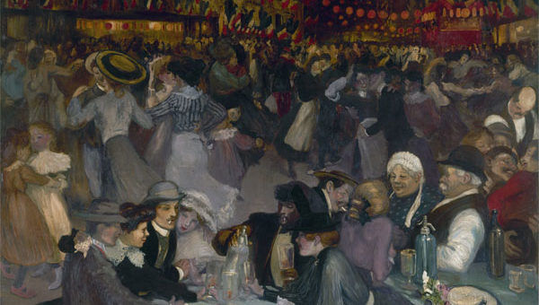 Bal du 14 juillet, Théophile Alexandre-Steinlen, 1889.
