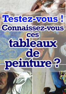 Exercice : Les peintures célèbres Exercice : Les peintures célèbres