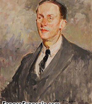 Étude pour le portrait de Jean Giraudoux, 1924 par Jacques-Emile Blanche.