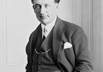 Photo de Jules Romains prise le 1er janvier 1925
