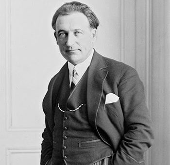 Photo de Jules Romains prise le 1er janvier 1925