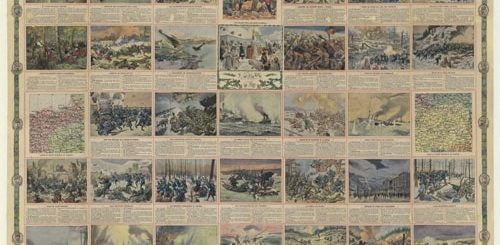 La guerre européenne 1914-1915. Éphémérides illustrées éditées par le Petit Journal. Planche n° 2 [1er novembre 1914 / 28 février 1915].