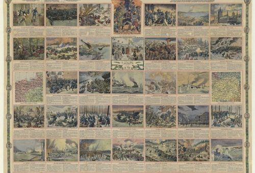 La guerre européenne 1914-1915. Éphémérides illustrées éditées par le Petit Journal. Planche n° 2 [1er novembre 1914 / 28 février 1915].