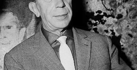 Portrait de Marcel Aymé à Paris (7 novembre 1963). Photo de Keystone France/Gamma Keystone .
