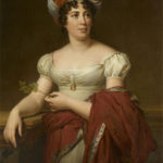 Portrait de Germaine de Staël par Marie-Éléonore Godefroid d'après François Gérard, château de Versailles.