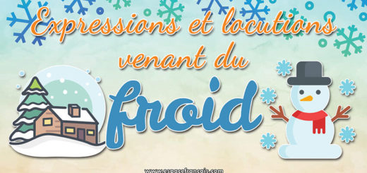 [Vidéo] Expressions et locutions venant du froid