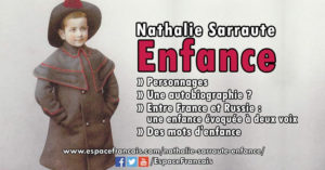 Nathalie Sarraute : Enfance, récit autobiographique, publié en 1983