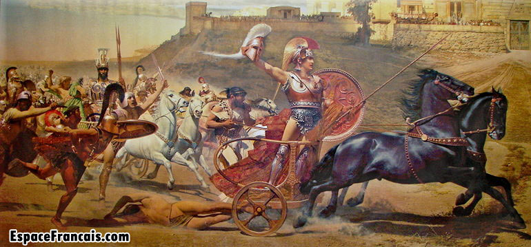 Franz Matsch, Le Triomphe d’Achille, 1882, palais de l’Achilleion (Corfou)