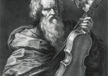 Portrait d'Homère par Mattia Preti