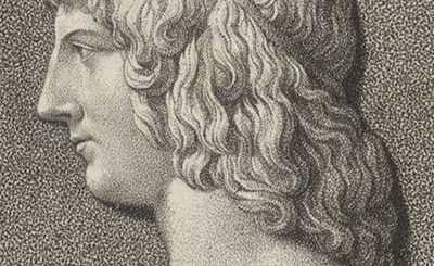 Francesco Rosaspina, Portrait en médaillon de Virgile