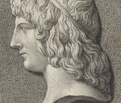 Francesco Rosaspina, Portrait en médaillon de Virgile