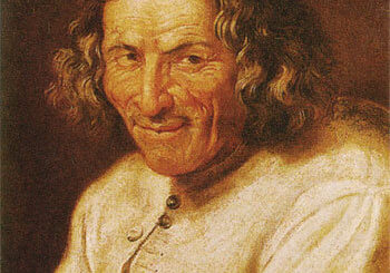 Portrait anonyme de Paul Scarron, datant du XVIIe siècle. Le Mans, musée de Tessé.