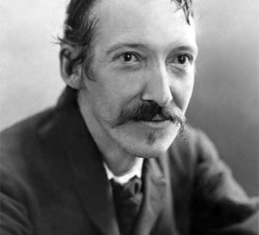 Robert Louis Stevenson en 1893. Photo prise par Henry Walter Barnett.