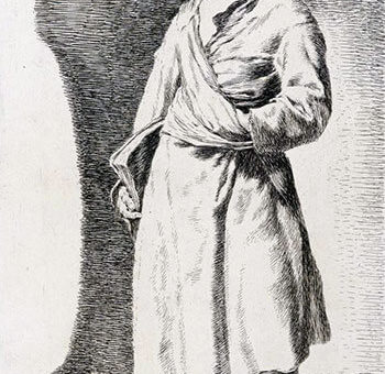 Ésope. Estampe de Francisco de Goya (1746-1828).