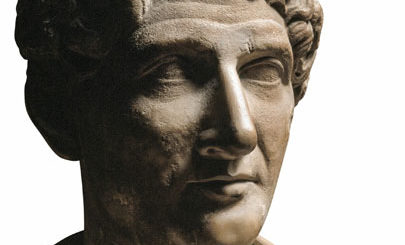 Ovide, buste en marbre du premier siècle. Musée des Offices, Florence