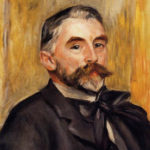 Portrait de Stéphane Mallarmé (1892) par Pierre-Auguste Renoir, Musée National de Château Versailles et de Trianon (France)