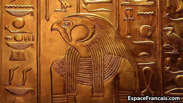 Fresque de la tombe de Horemheb, Nouvel Empire, XVIIIe dynastie, règne de Horemheb (1319-1291 av. J.-C.). Vallée des Rois, Thèbes-Ouest (Égypte). Fresque de la tombe de Horemheb, Nouvel Empire, XVIIIe dynastie, règne de Horemheb (1319-1291 av. J.-C.). Vallée des Rois, Thèbes-Ouest (Égypte).