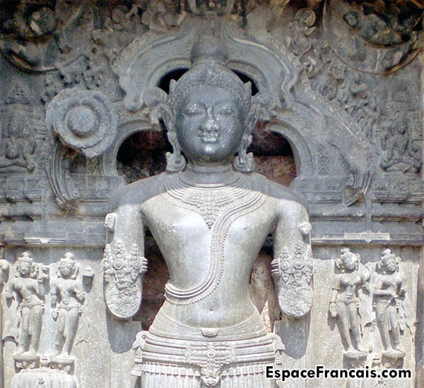 La Statue de Surya (détail) - le dieu Soleil -, à Konarak, en Inde La Statue de Surya (détail) - le dieu Soleil -, à Konarak, en Inde